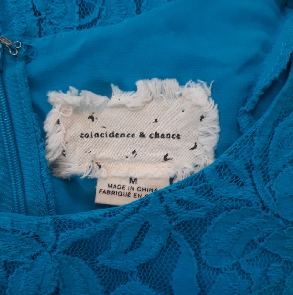 Coincidence & chance anthropologie lace dress medium *A - Picture 3 of 8